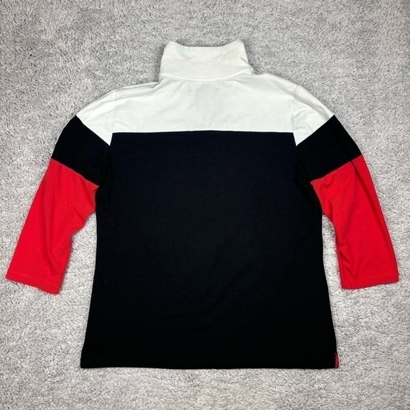 Lauren Ralph Lauren Womens Large Quarter Zip Activewear Classic Preppy Athletic - Picture 4 of 4